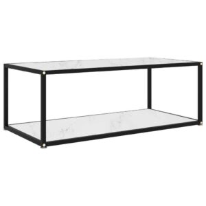 Modern Living Room Furniture Steel And White Marble Glass Sofa Coffee Table