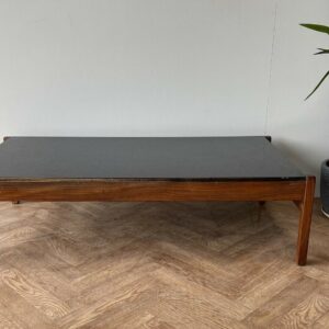 GUY ROGERS VINTAGE MID CENTURY LARGE AFROMOSIA & FORMICA COFFEE TABLE DELIVERY