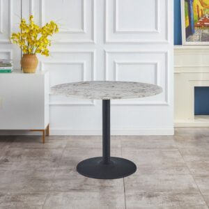 Aaleigha Stone Pedestal Dining Table